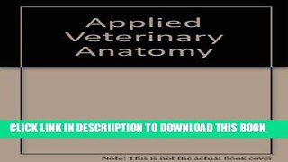 [PDF] Applied Veterinary Anatomy, 1e Full Online