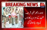 Lahore: DG Rangers laid floral wreath on Yadgar e shuhada at Rangers headquarter