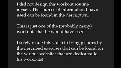 Bruce Lee Personal Abdominal Workout  Remake in HD!