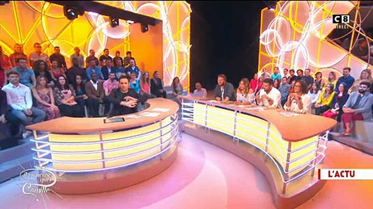 Camille Combal se paye un journaliste de BFM TV et "la question la plus con de l'univers !