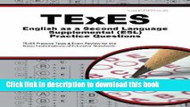 Read TExES English as a Second Language Supplemental (ESL) Practice Questions: TExES Practice