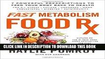 New Book Fast Metabolism Food Rx: 7 Powerful Prescriptions to Feed Your Body Back to Health