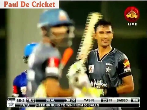 Saeed Ajmal 2 Wickets vs Federally Administered Tribal Areas 5 Sep National T20 Cup 2016