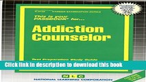 Read Addiction Counselor(Passbooks) (Passbook for Career Opportunities)  Ebook Free