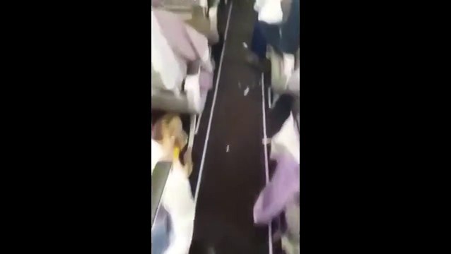 Тем временем в самолете из Саудовской Аравии // Meanwhile the plane from Saudi Arabia