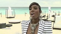 Kelly Rowland on what she can't live without. at the Nelly Video Shoot in Cancun, Mexico at Cancun .