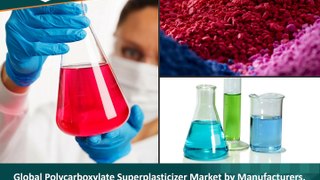 Global Polycarboxylate Superplasticizer Market by Research, Manufacturers &  Forecast to 2021