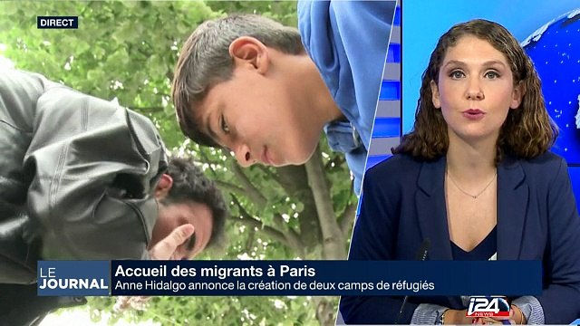Anne Hidalgo veut créer 2 camps de réfugiés à Paris