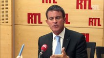 Manuel Valls sur RTL : 