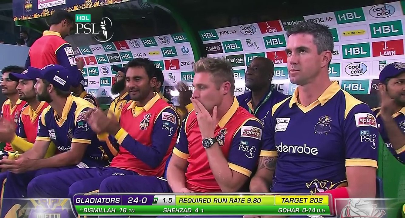Match 18  Lahore Qalandars vs Quetta Gladiators   Highlights  Feb 16  2016