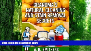Big Deals  Grandma s natural cleaning and stain removal secrets (Grandma s Series Book 2)  Free