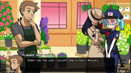 Romance Detective [The detective with a rose in her mouth]