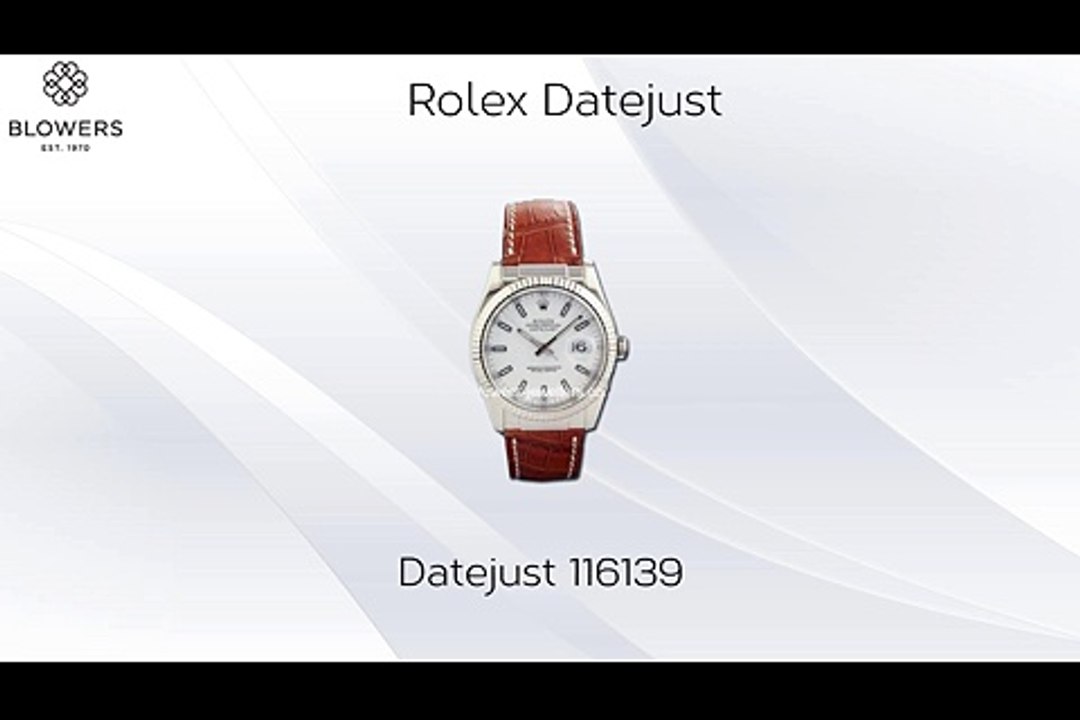 Rolex Datejust By Blowers Jewellers