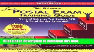 Read The Ultimate Postal Exam Training Guide: General Entrance Test Battery 470   Rural Carrier
