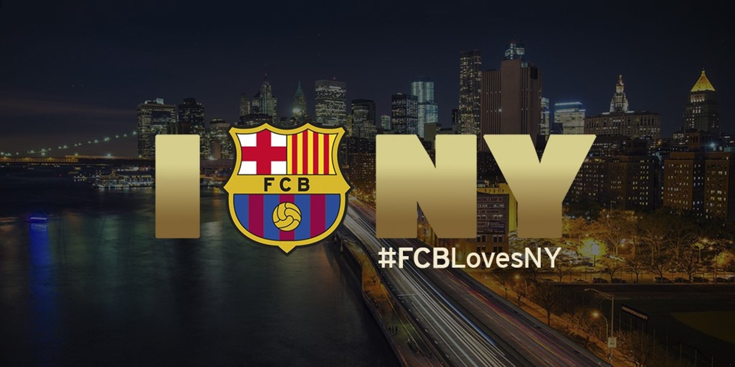 FC Barcelona loves New York #FCBLovesNY [ESP]