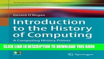 [PDF] Introduction to the History of Computing: A Computing History Primer (Undergraduate Topics