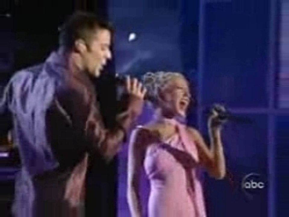 Christina Aguilera & Ricky Martin - NWTBL @ WMA's