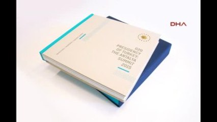 Ankara Cumhurbaşkanlığından Liderlere G20 Antalya Zirvesi Kitabı