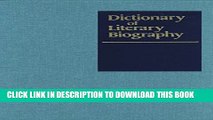 [PDF] DLB 378: Novelists on the American Civil War (Dictionary of Literary Biography) Popular