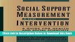 [Best] Social Support Measurement and Intervention: A Guide for Health and Social Scientists Free