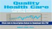 [Read] Quality Health Care: A Guide To Developing And Using Indicators Popular Online