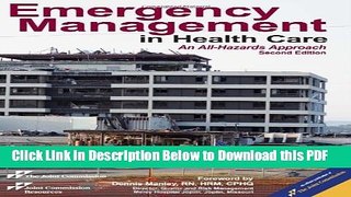 [Read] Emergency Management in Health Care: An All-Hazards Approach, Second Edition Ebook Online