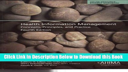 [Reads] Heath Information Management: Concepts, Principles and Practices Online Ebook