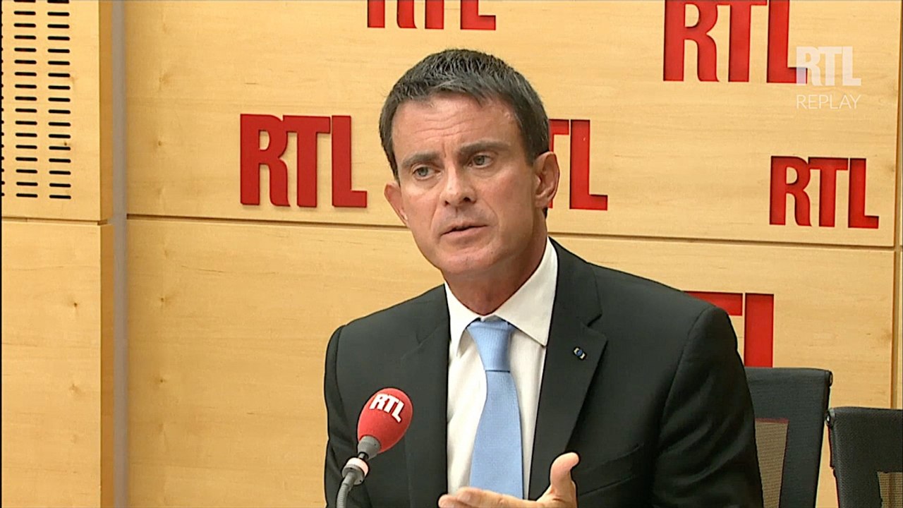 Manuel Valls sur RTL : "La croissance revient grâce à la politique que nous avons menée en faveur des entreprises. Il y a des résultats"