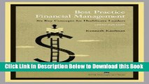 [Reads] Best Practice Financial Management: Six Key Concepts for Healthcare Leaders Online Ebook