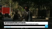 Afghanistan: security forces end siege after series of suicide attacks and standoff in Kabul