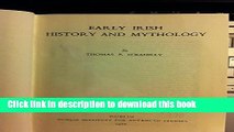 Download Early Irish History and Mythology (Irish history   genealogy)  PDF Free