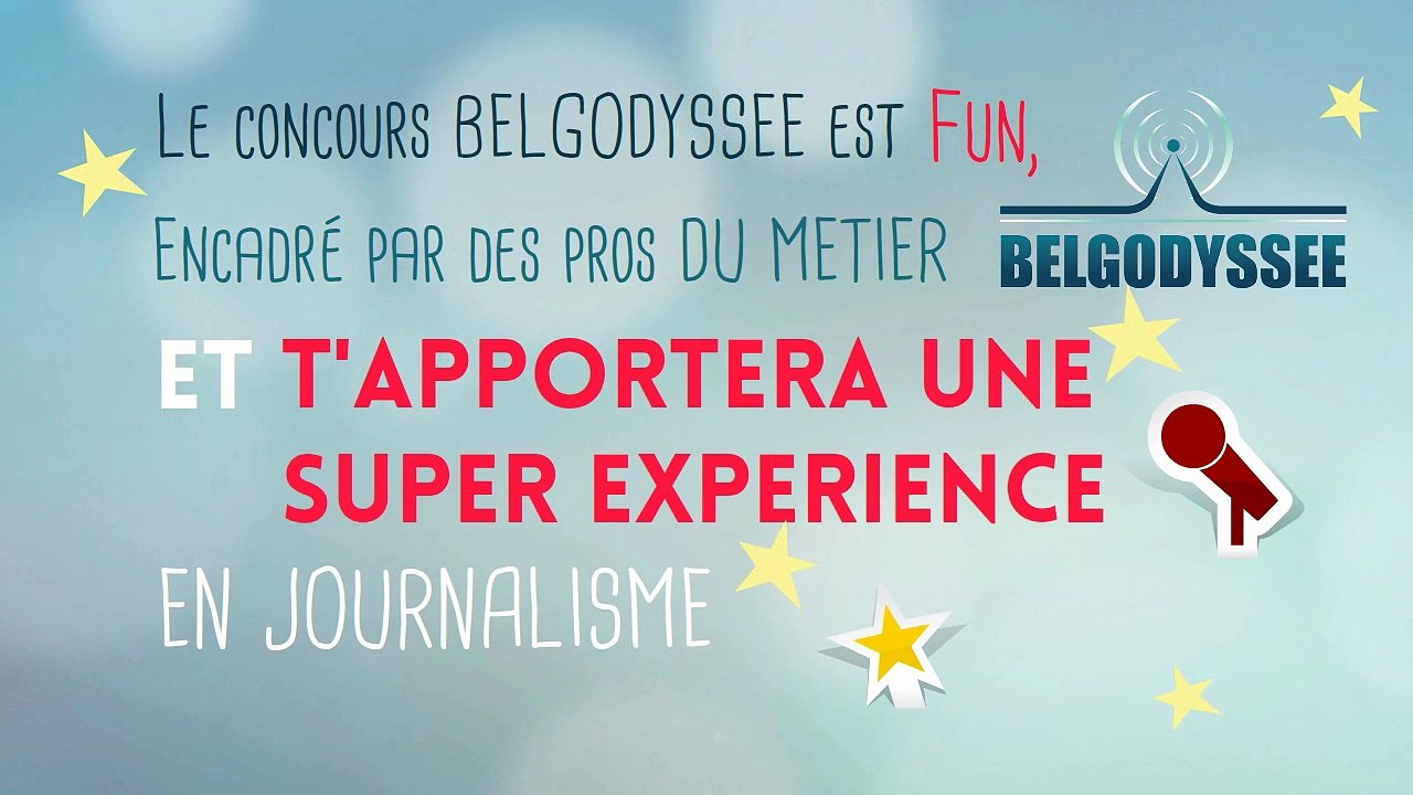 Appel Belgodyssee 2016