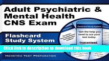 Read Adult Psychiatric   Mental Health CNS Exam Flashcard Study System: CNS Test Practice