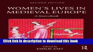 Read Women s Lives in Medieval Europe: A Sourcebook  Ebook Free