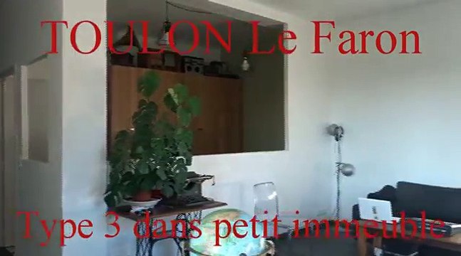 VENTE APPARTEMENT T3 RENOVE et SPACIEUX TOULON LE FARON