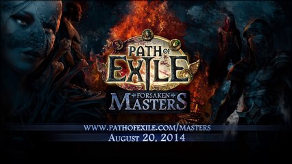 Path of Exile- Forsaken Masters Trailer