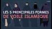 Les 5 principales formes de voile islamique