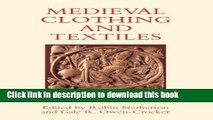 Read Medieval Clothing and Textiles 5  Ebook Free