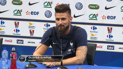 Giroud parle de PSG-Arsenal