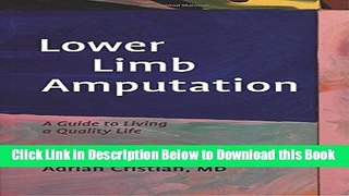 [Reads] Lower Limb Amputation Online Ebook