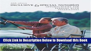 [Best] Inclusive and Special Recreation: Opportunities For Persons With Disabilities with PowerWeb