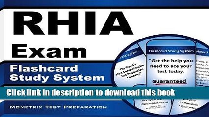 Read RHIA Exam Flashcard Study System: RHIA Test Practice Questions   Review for the Registered