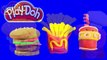 Play Doh Hamburger! - Make French Fries with play-doh for Peppa Pig