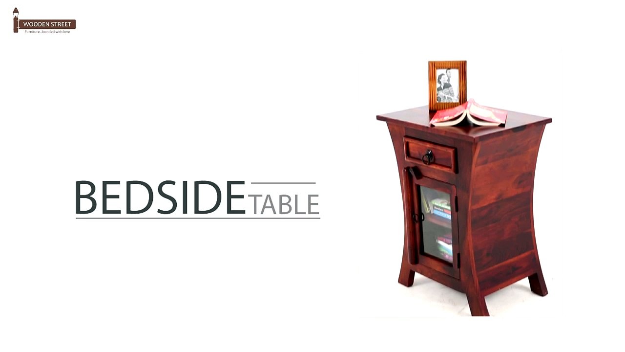 Bedside Table Ideas - Buy Odel Bedside Table Online in India @ Wooden Street