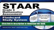 Read STAAR Grade 6 Mathematics Assessment Flashcard Study System: STAAR Test Practice Questions