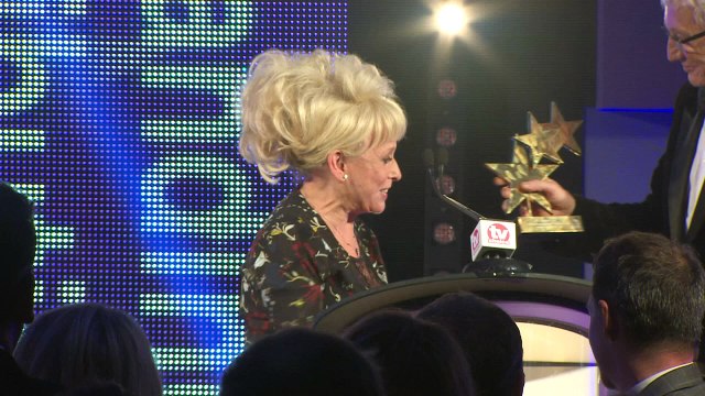 Barbara Windsor honoured at TV Choice Awards