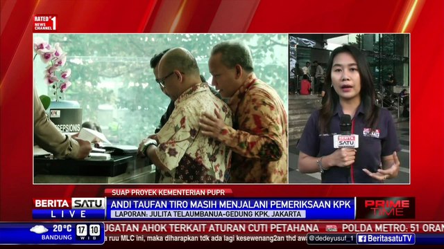 Andi Taufan Tiro Diperiksa 5 Jam