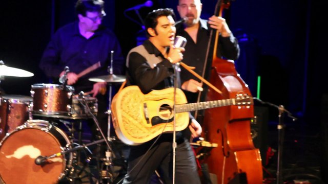 Cody Slaughter sings 'I Need Your Love tonight' Elvis 56 Elvis Week 2016