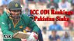 ICC ODI Rankings Pakistan Sinks To Lowest Ever Rating