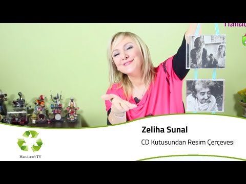 CD Kutusundan Resim Çerçevesi